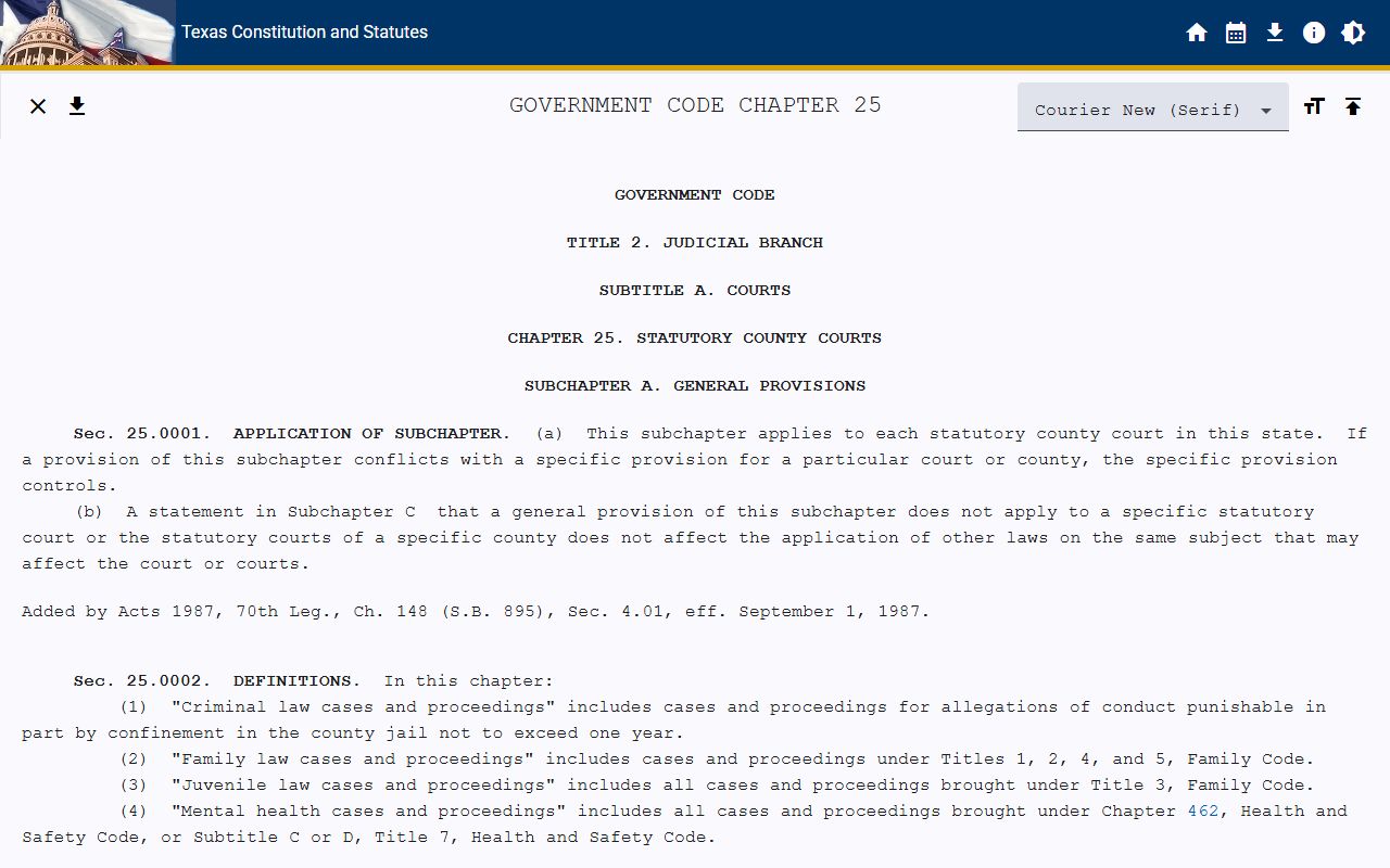 El Paso County probate records statutory county courts framework